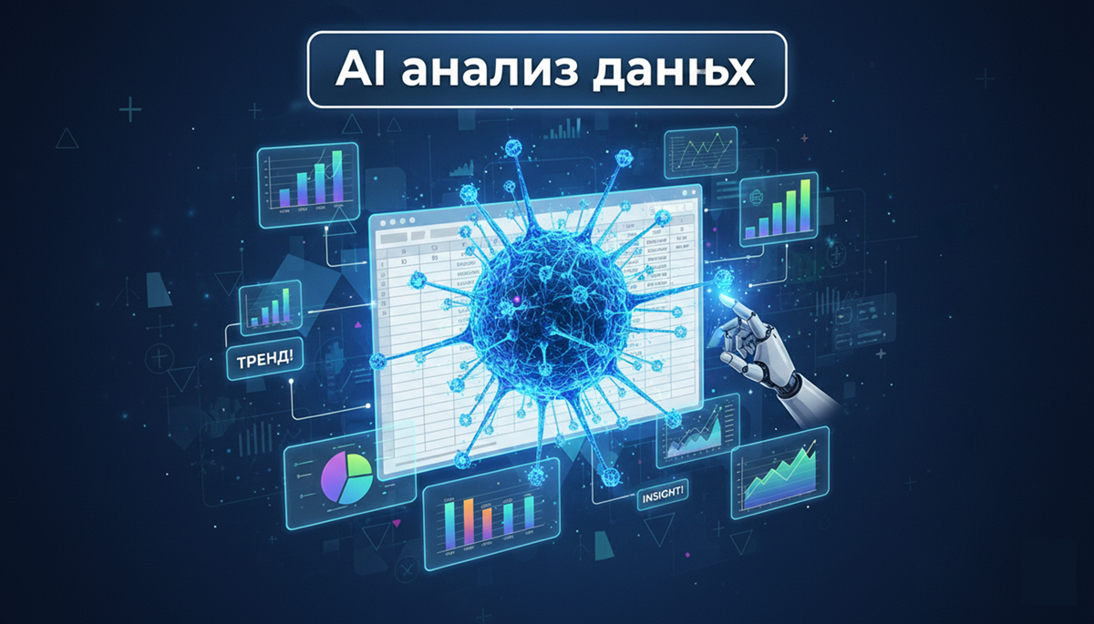 AI анализ данных с помощью искусственного интеллекта