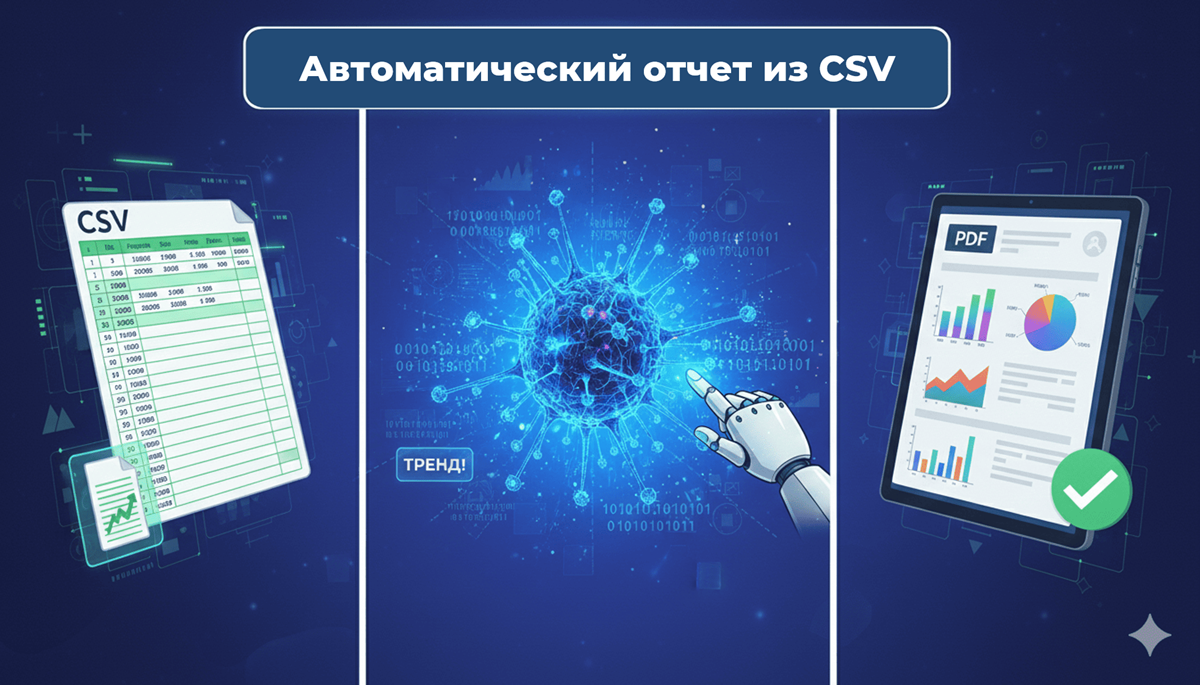 Автоматическое создание отчета из CSV с FileGPT