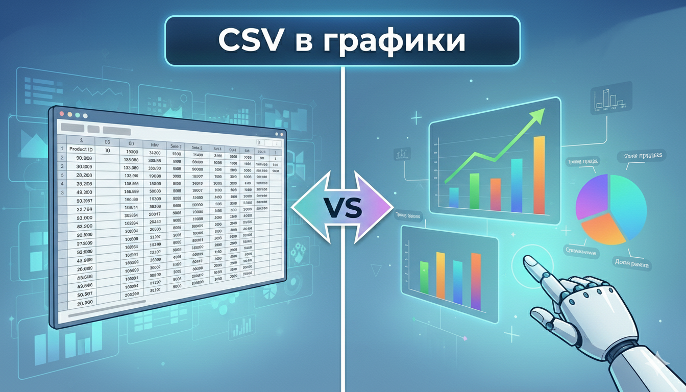 Автоматическое преобразование CSV в графики с FileGPT